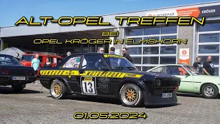 Alt-Opel Treffen bei Opel Kröger in Elmshorn ● 01.05.2024