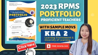 KRA 2 - RPMS FREE DOWNLOAD SAMPLE PORTFOLIO FOR PROFICIENT TEACHERS - KRA 2 MOVS