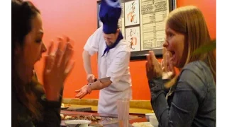 SplitMan Andy Gross CUTS ARM OFF at Restaurant