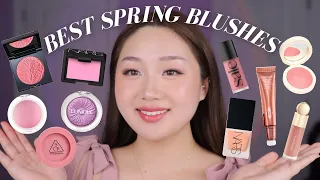 MY CURRENT FAV SPRING BLUSHES! | look like a spring fairy princess with these 🌸🧚🏻‍♀️✨🌱 | Stacy Chen