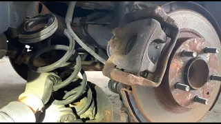 2014+ Mazda6 rear coil spring removal/replacement