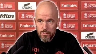 'We triggered Wan-Bissaka, Lindelof, Mejbri CONTRACT EXTENSIONS!' | Erik ten Hag | Wigan v Man Utd