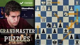 Unlocking the Secrets of Grandmaster-Level Chess Puzzles | Tips & Strategies | GM Naroditsky