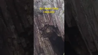 scary story of getting stuck in a cave alone #shorts