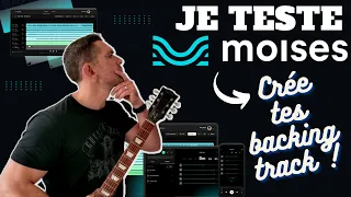 Créer facilement ses BACKING TRACK ! Je test MOISES et je vire les instruments que je veux !