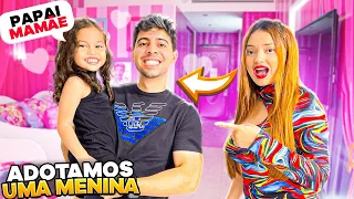 ADOTAMOS UMA MENINA PARA SER NOSSA FILHA!! IRMÃ DA BELINHA?!