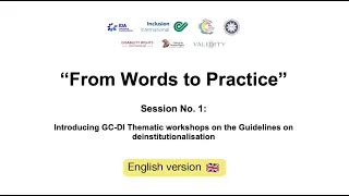 From Words to Practice: Introducing GC-DI Thematic workshops (English version)