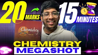 20 marks in 15 mins🔥| Chemistry MEGASHOT | NEET 2024
