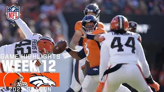 Denver Broncos vs. Cleveland Browns Full Game Highlights | NFL Week 12, 2023