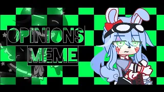 - [FNAF ] - Opinions - Meme - Ft. T.Bonnie S.Bonnie - GC X AM -