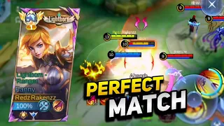 INFINIX HOT 20S TES MLBB | PERFECT MATCH IN MYTHIC HONOR TO GLORY | FANNY GAMEPLAY | MOBILE LEGEND
