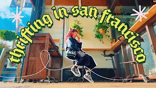 A WEEK IN SAN FRANCISCO 🌉 come thrift with me, museum hopping california vlog (´･ᴗ･ ` )