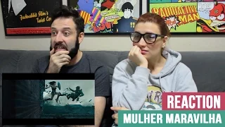 REAÇÃO/REACTION - WONDER WOMAN TRAILER FINAL