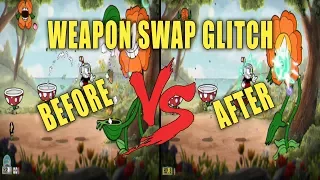 Cuphead - Weapon swap Glitch [BEFORE X AFTER Patch]