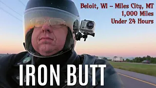 Iron Butt Association/Long Distance Riders 1000 mile ride 2018