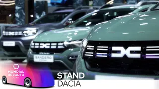 Mondial de l'Auto 2022 : Dacia met le paquet sur son stand !