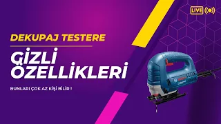 Dekupaj Testerenin gizli özellikleri (  Çok az kişi bilir ! )