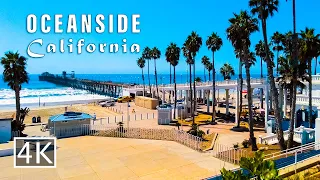 [4K] Top Gun House and Oceanside Pier in San Diego County California