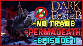The LUCKIEST Vendor of My Life! Solo Barbarian Permadeath + No Trading (Dark and Darker EP1)