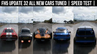 FORZA HORIZON 5 UPDATE  32 | HORIZON RACE OFF | ALL NEW CARS TUNED | SPEED TEST | REVIEW