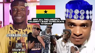 see the reason why all this America celebrity want to relocate to Ghana