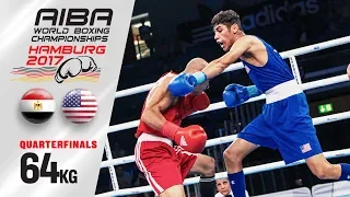 Quarterfinals (64kg) MOHAMED Eslam (Egypt) vs ROJAS Freudis (USA)