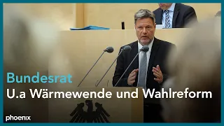 Reden aus dem Bundesrat zur "Wärmewende" und zur Wahlrechtsreform am 12.05.23