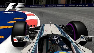 F1 2016 Onboard | Singapore | Williams
