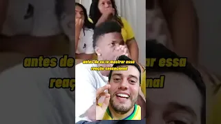 Reação emocionante de Vini Junior na convocação da seleção brasileira kkkkkk
