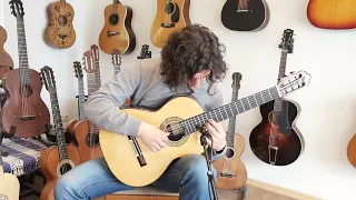 Antonio Picado "Jury Roten" 2022 - special classical guitar built in the style of the 60/62 models