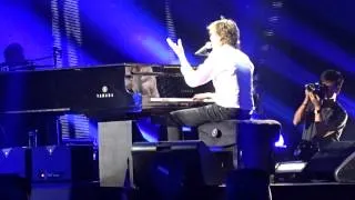 Paul McCartney performs Live and Let Die live concert Lubbock, Texas