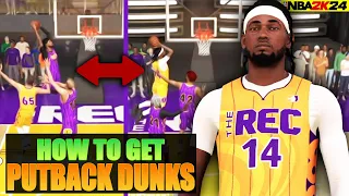 How To Get Putback Dunks on NBA 2K24!