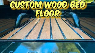 Ford F100 CUSTOM Wood Bed Floor under $500!