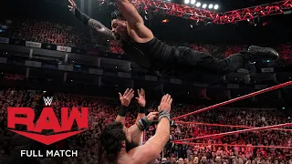 FULL MATCH - Roman Reigns & The Miz vs. Bobby Lashley & Elias: Raw, May 13, 2019