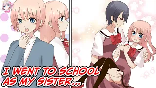 [Manga Dub] I look just like my sister who goes to an all-girls' school... [RomCom]