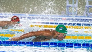 Swimming - Men 100m freestyle final - 13th African Games 2023