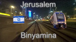 Nighttime adventure: Jerusalem to Binyamina train cab ride