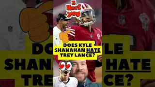 Kyle Shanahan HATES Trey Lance!!! 👀 #shorts #nfl