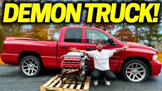 BUILDING THE WORLD'S FIRST DODGE DEMON TRUCK!