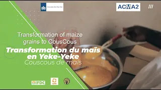 Transformation du maïs en yeke-yeke