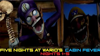 Five Nights at Wario's: Cabin Fever | Standard Mode (Nights 1-5 + Extras)