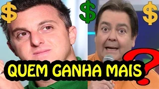 🔴 Quanto ganha os apresentadores da TV brasileira? Quem é o mais rico?