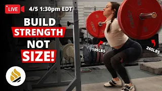 Can You Get STRONGER Without Getting BIGGER?