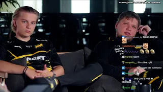 s1mple and Aleksib talk about the NEW NAVI