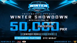 WINTER SHOWDOWN - QUTER FINAL ( C ) | WITH OYE MBAY- PUBG MOBILE