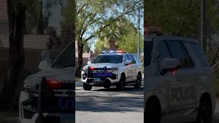 Henderson Police Department NEW Chevy Tahoe Responding Code 3 #police #code3 #policecar