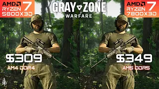 5800X3D vs 7800X3D | Worth the Upgrade for Gray Zone Warfare?