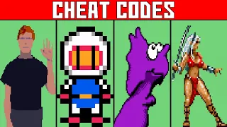 4 Games with Cheat Codes (Out Of this World, Super Bomberman 3, Trog, Blades of Vengeance)