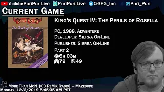 PSXplosion #192 Koudelka [Part 2] (PSX, RPG). Later: King's Quest IV [Part 2] (PC, Adventure)