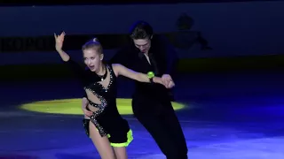 Arina Ushakova / Maxim Nekrasov Exhibition Gala MINSK 2017